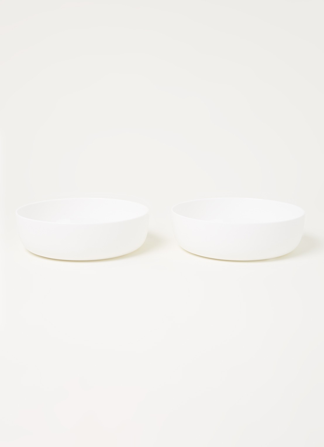 Serax Base diep bord 20 cm set van 2 - voorkant 2 wit