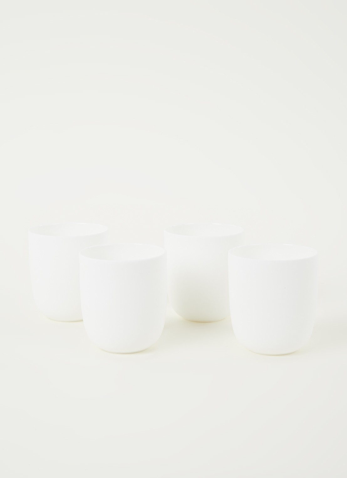 Serax Base kopje 35 cl set van 4 - voorkant 3 wit