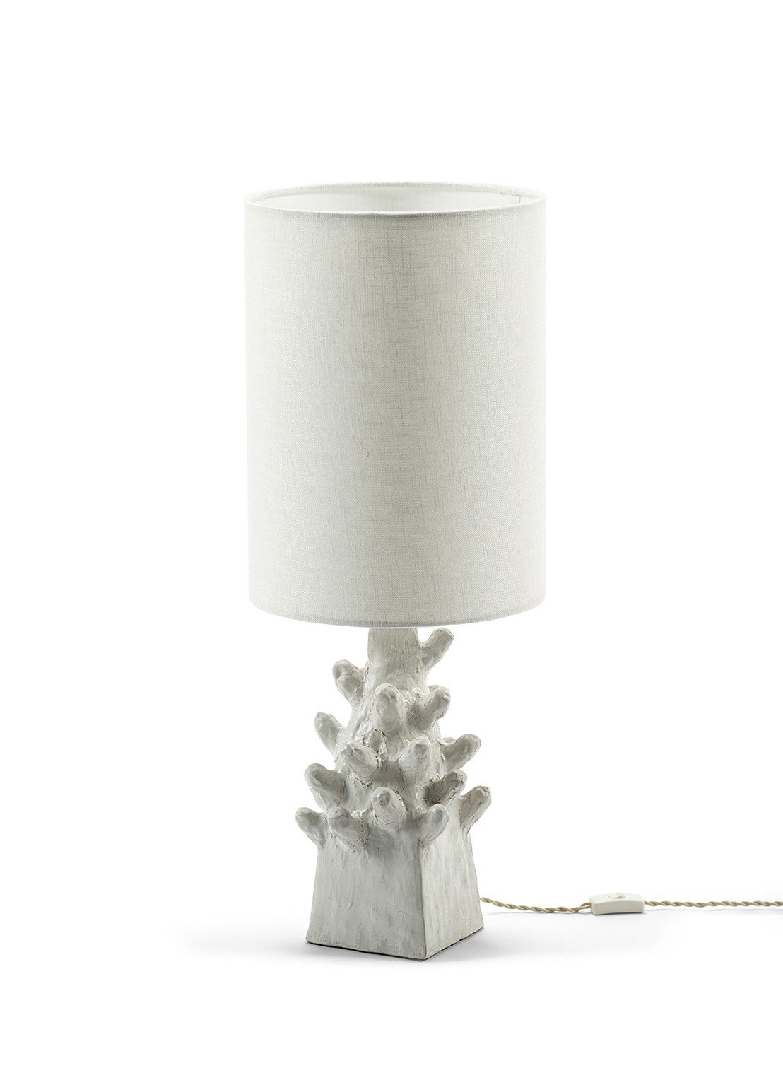 Serax Billy 03 tafellamp Ø35 cm - voorkant wit