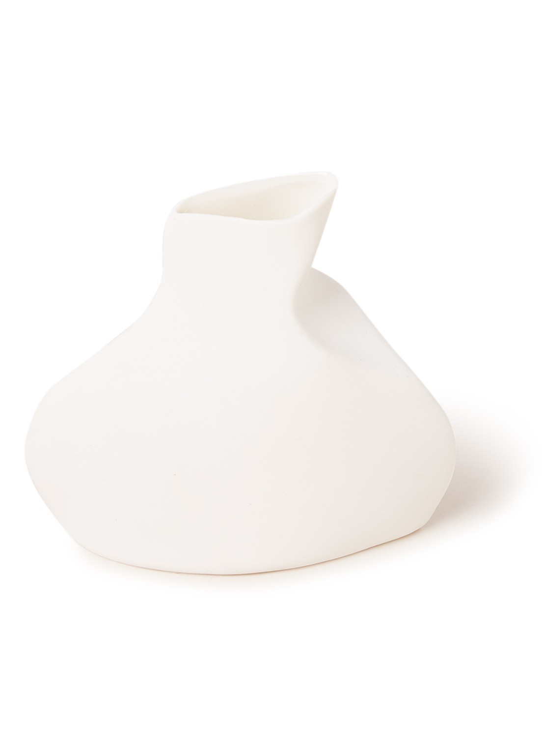 Serax Bloemenroos vaas 9,5 cm - voorkant wit