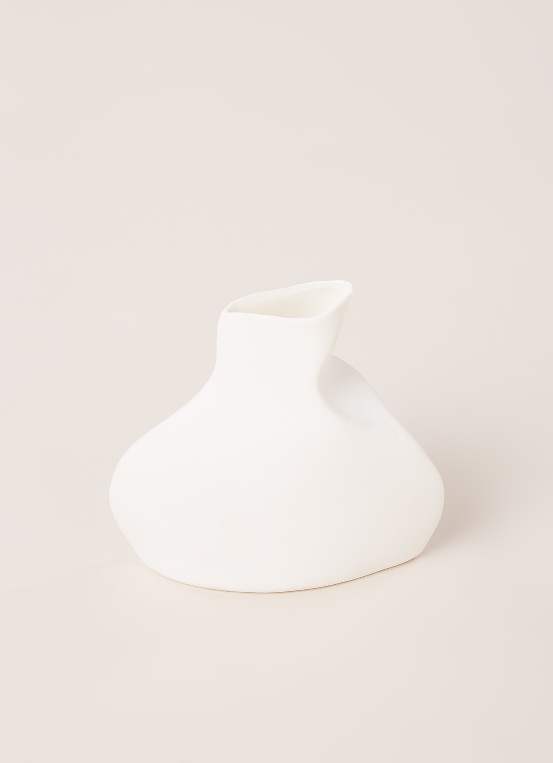 Serax Bloemenroos vaas 9,5 cm - voorkant 2 wit