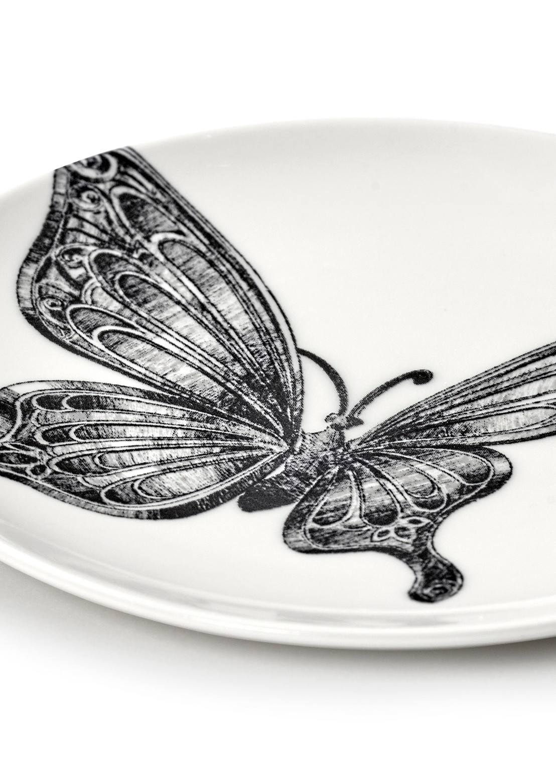 Serax Butterfly ontbijtbord 12 cm - detail 4 wit