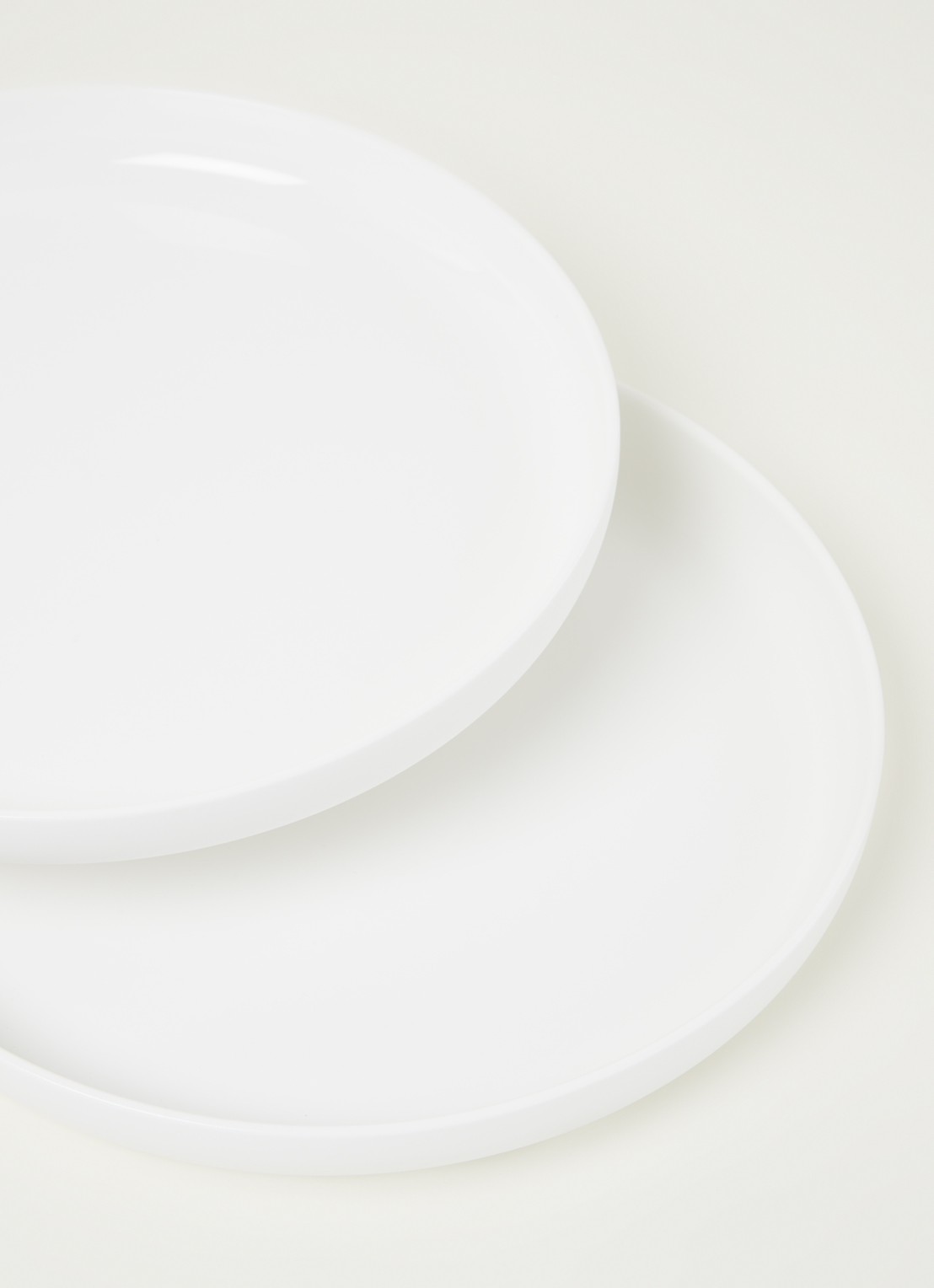 Serax By Piet Boon dinerbord XL 28 cm set van 2 - detail wit