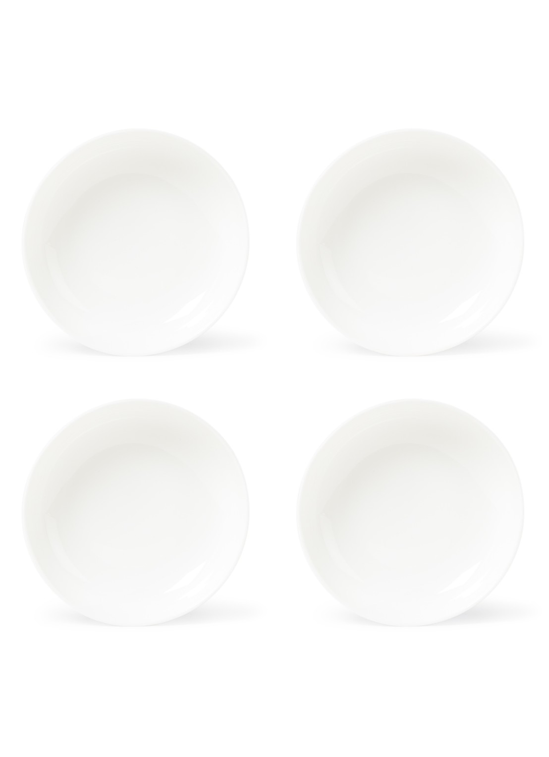 Serax By Piet Boon serveerschaal 12 cm set van 4 - voorkant wit
