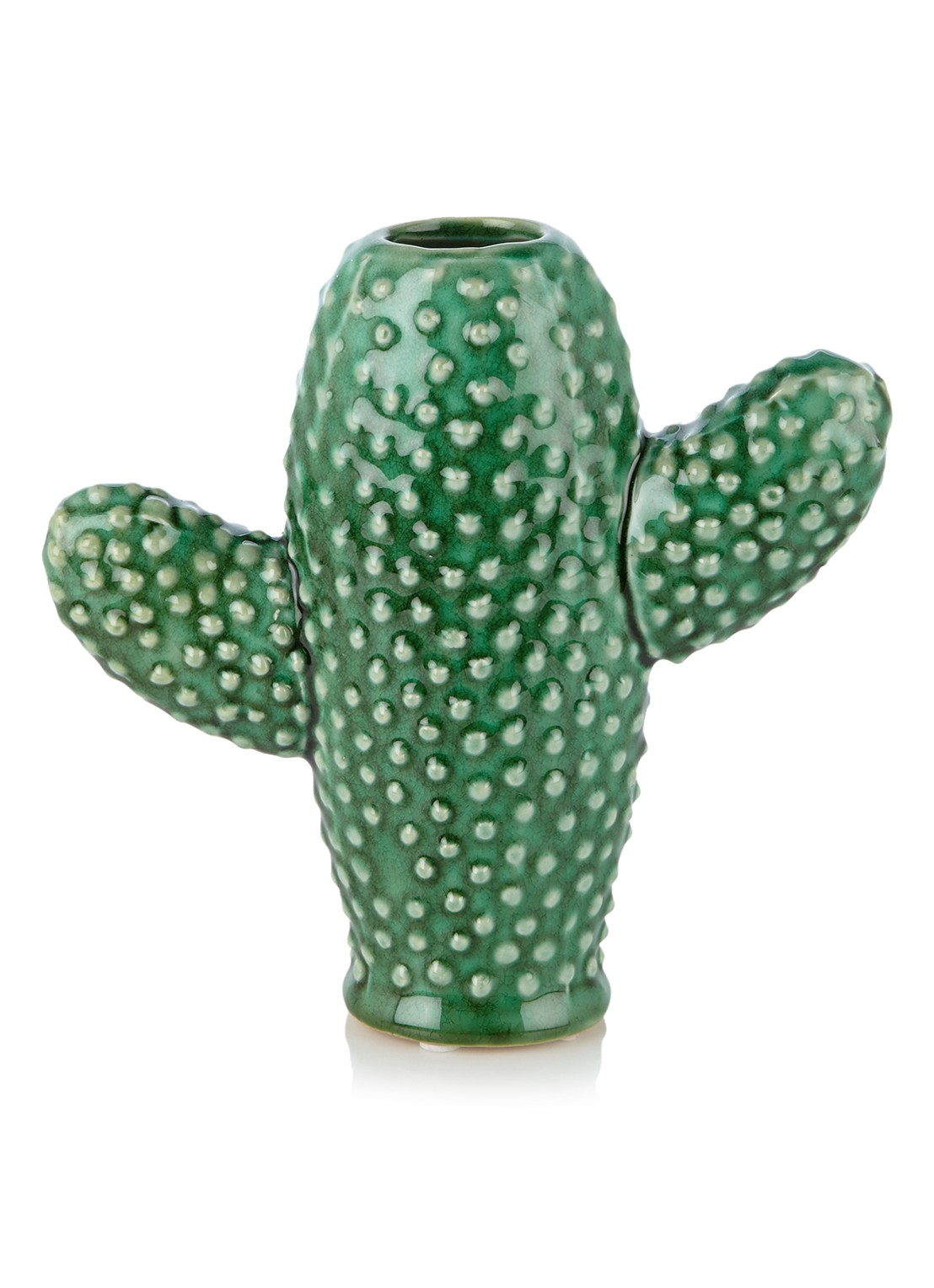 Serax Cactus vaas 20 cm - voorkant groen