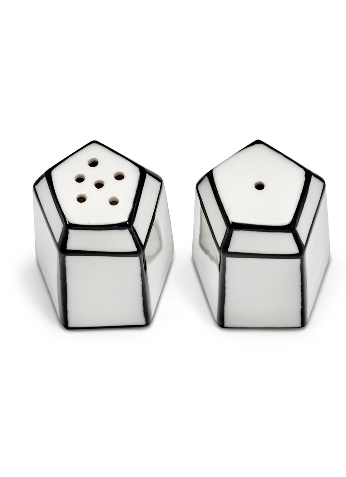 Serax Carte Blanche zout- en peperstel 2-delig - voorkant 7 wit