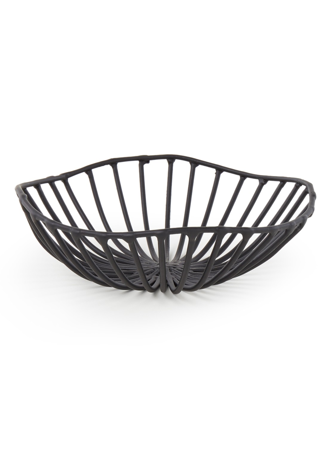 Serax Catu broodmand 15 cm - voorkant zwart