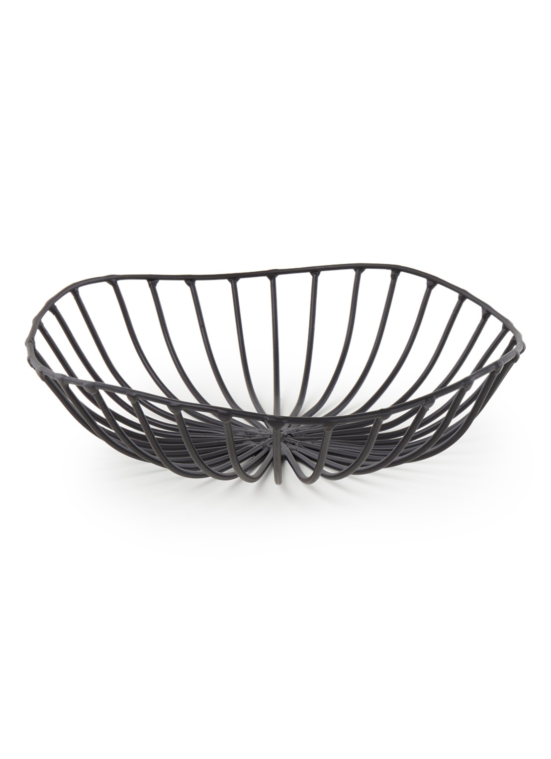Serax Catu broodmand 20 cm - voorkant zwart