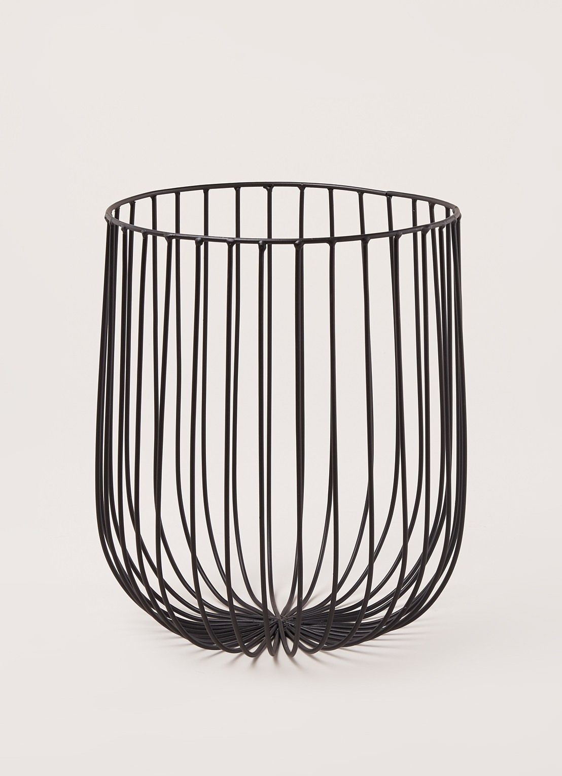 Serax Catu mand 25 cm - voorkant 2 zwart