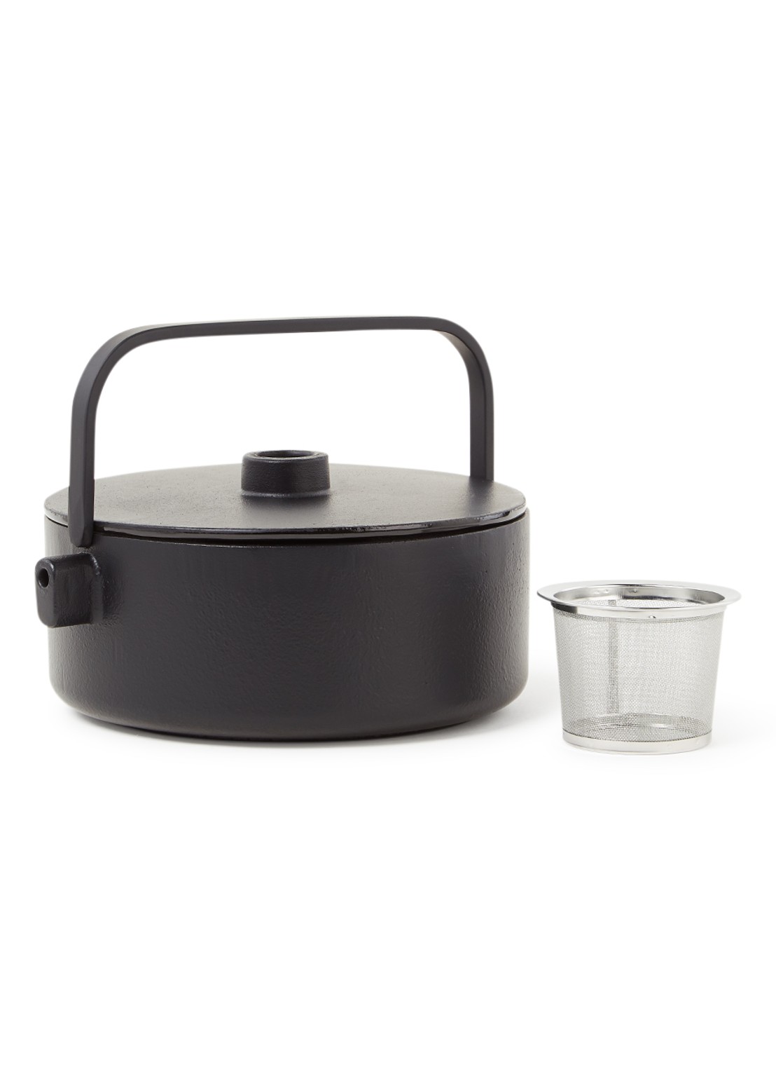 Serax Collage theepot 1,2 liter - voorkant zwart