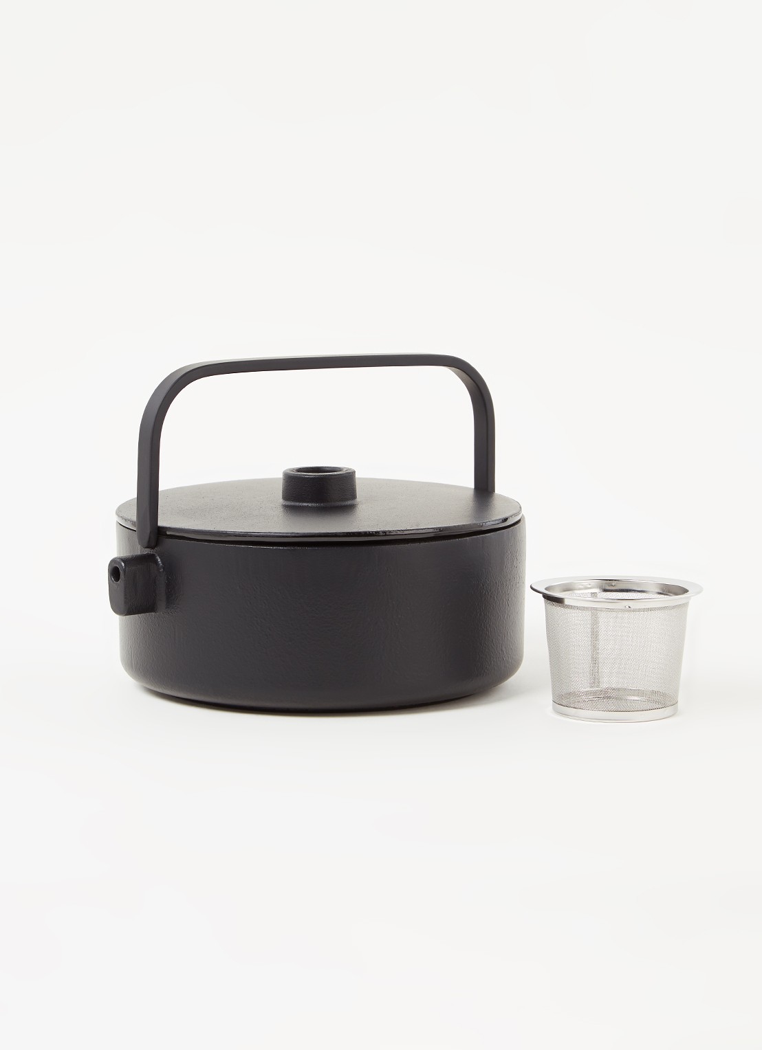 Serax Collage theepot 1,2 liter - voorkant 2 zwart