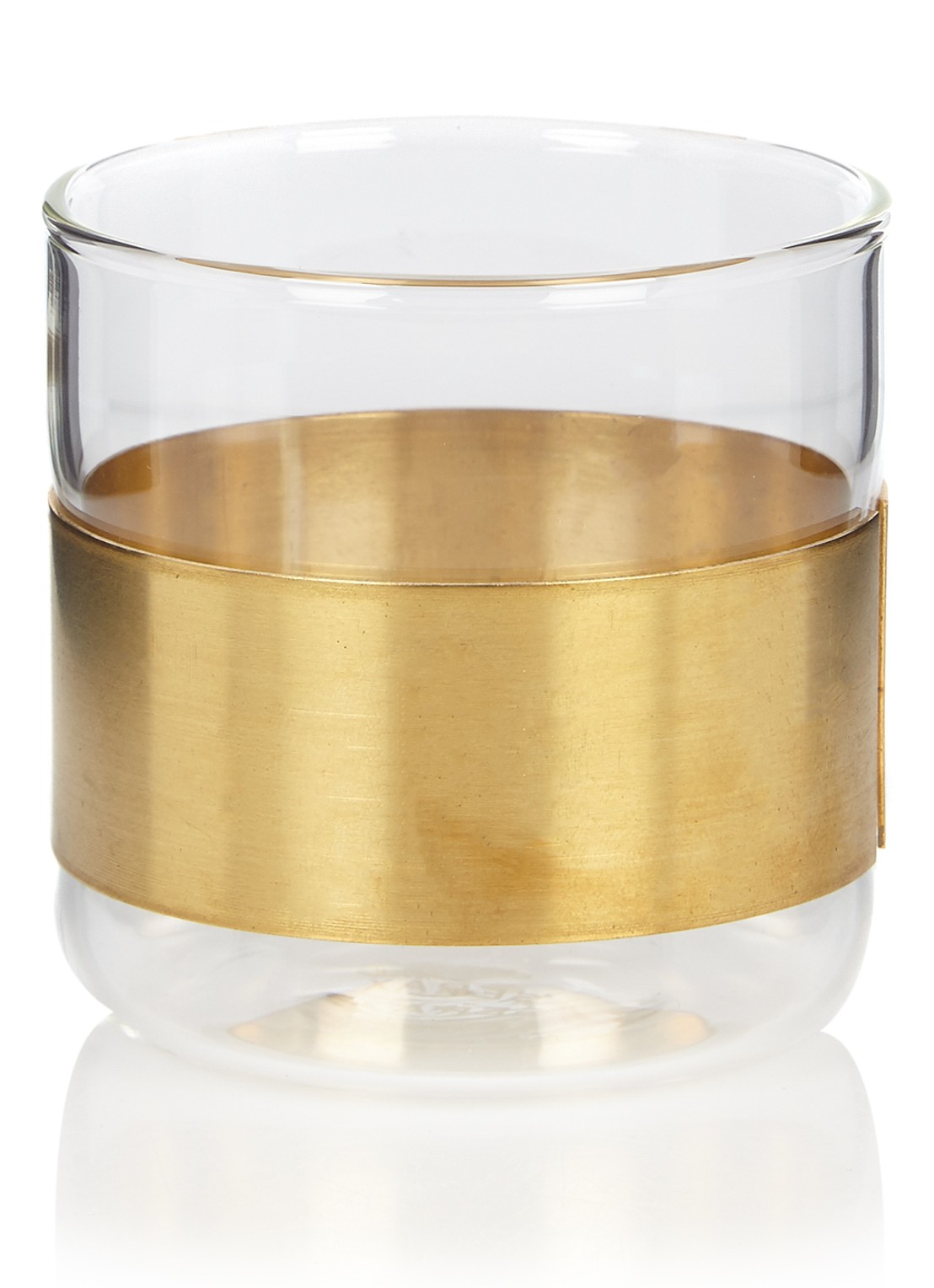 Serax Copper Chemistry glas 20 cl - voorkant goud