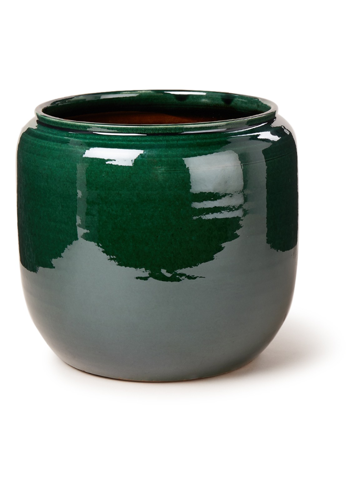 Serax Costa S bloempot voor binnen Ø18,5 cm - voorkant groen
