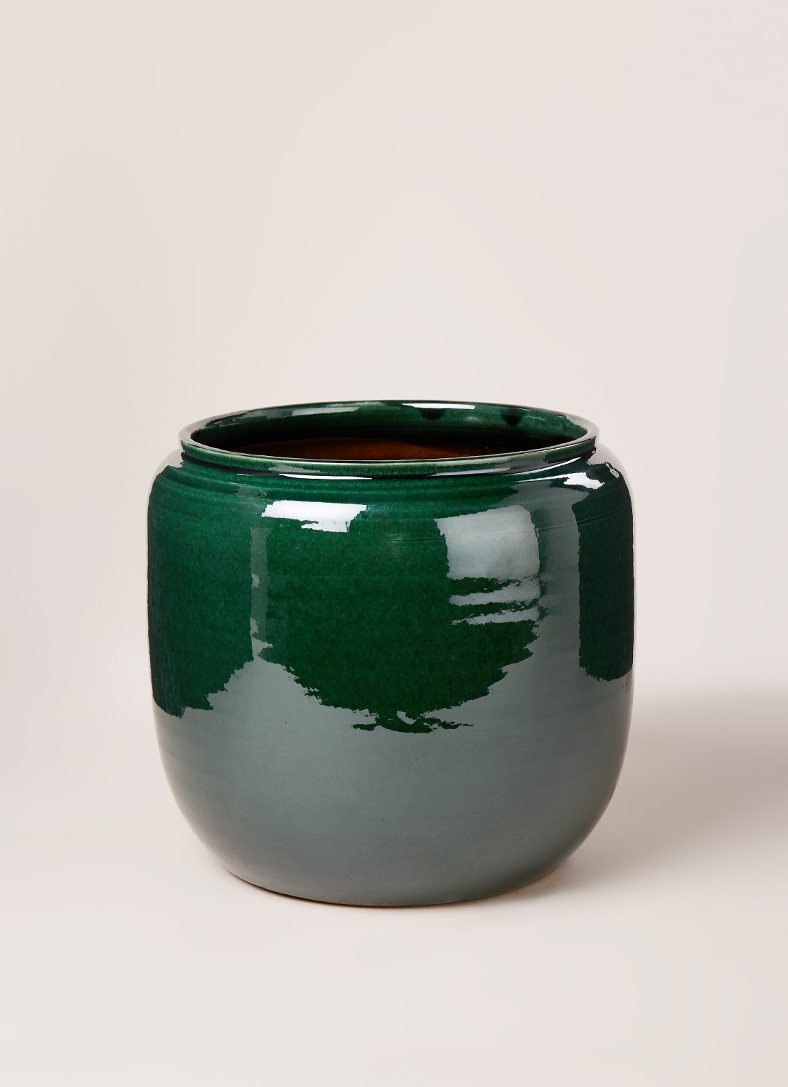 Serax Costa S bloempot voor binnen Ø18,5 cm - voorkant 2 groen
