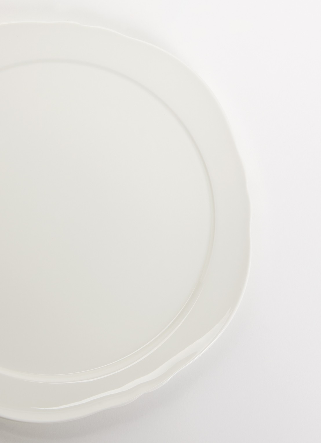 Serax Dinerbord 23,5 cm - detail gebroken wit