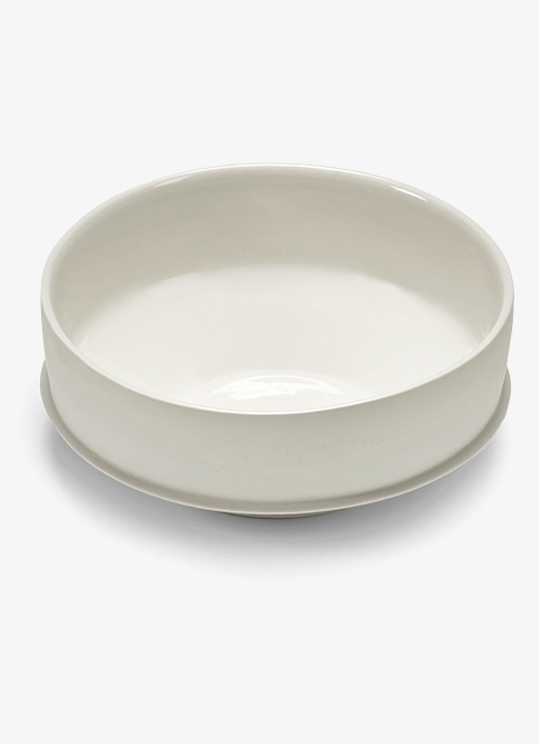 Serax Dune kom 19 cm - voorkant 3 gebroken wit