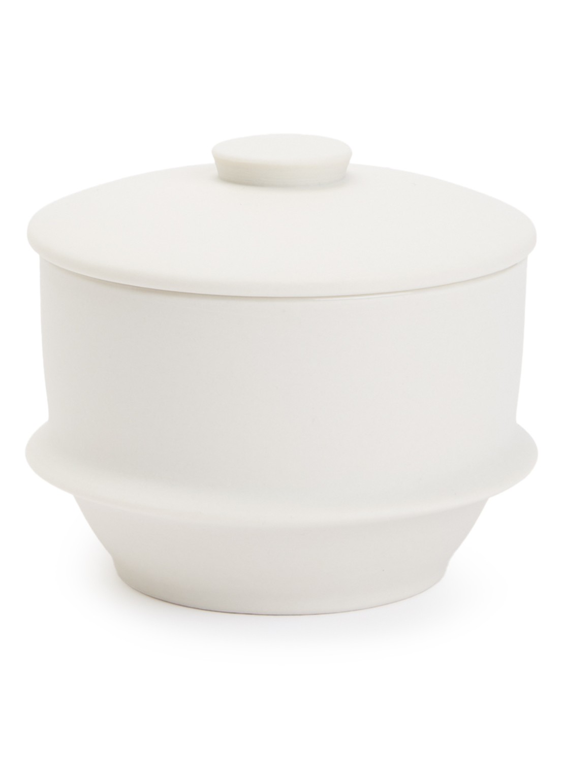Serax Dune suikerpot 8,5 cm - voorkant wit