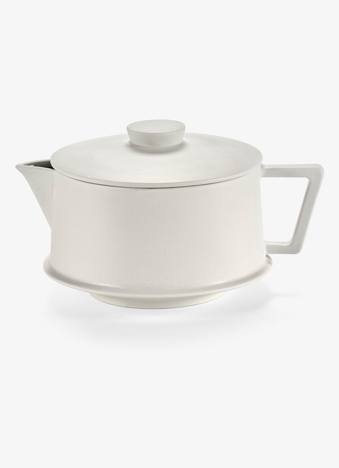 Serax Dune theepot 0,9 liter - detail gebroken wit