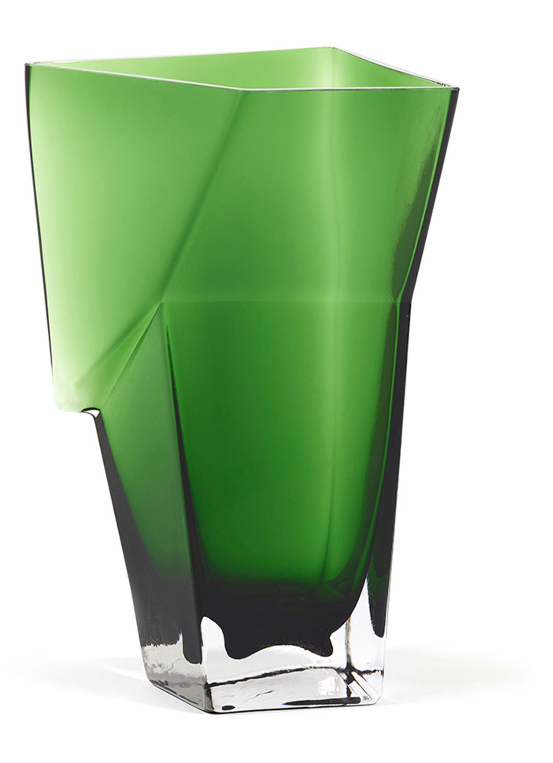 Serax Dunk vaas 33,5 cm - voorkant groen