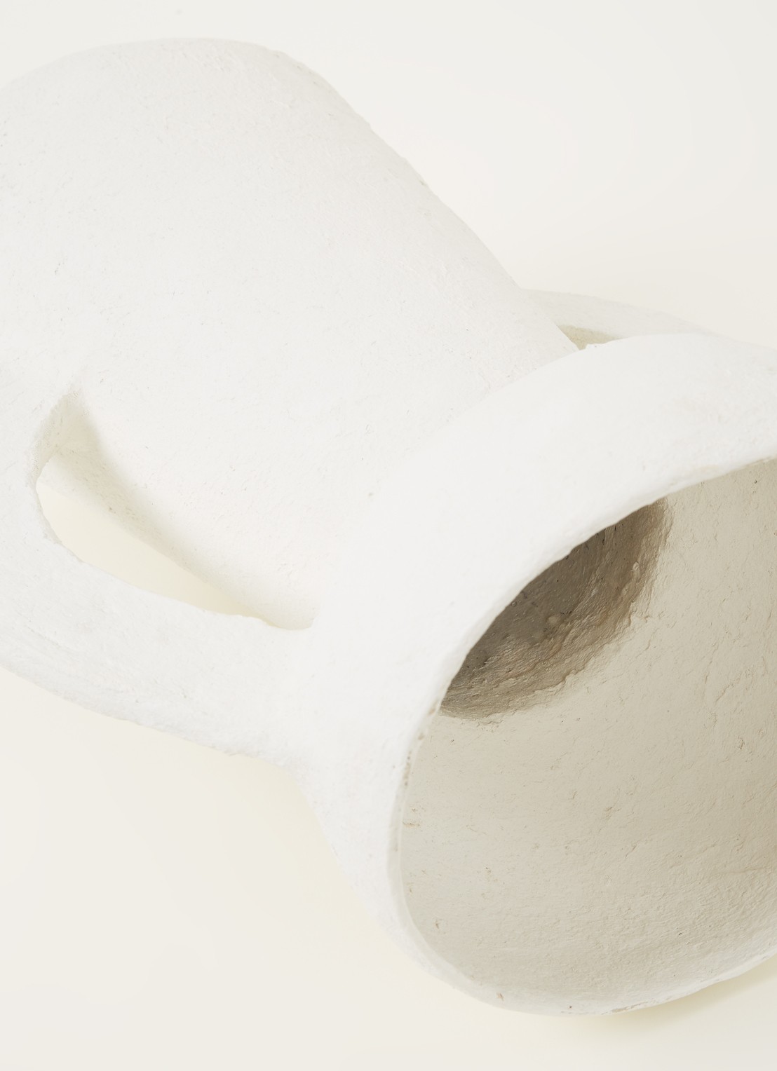 Serax Earth Large vaas 41 cm - detail wit