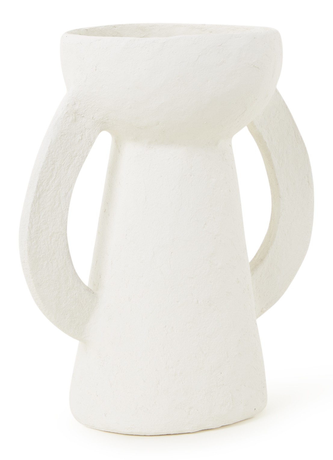 Serax Earth Large vaas 41 cm - voorkant 2 wit