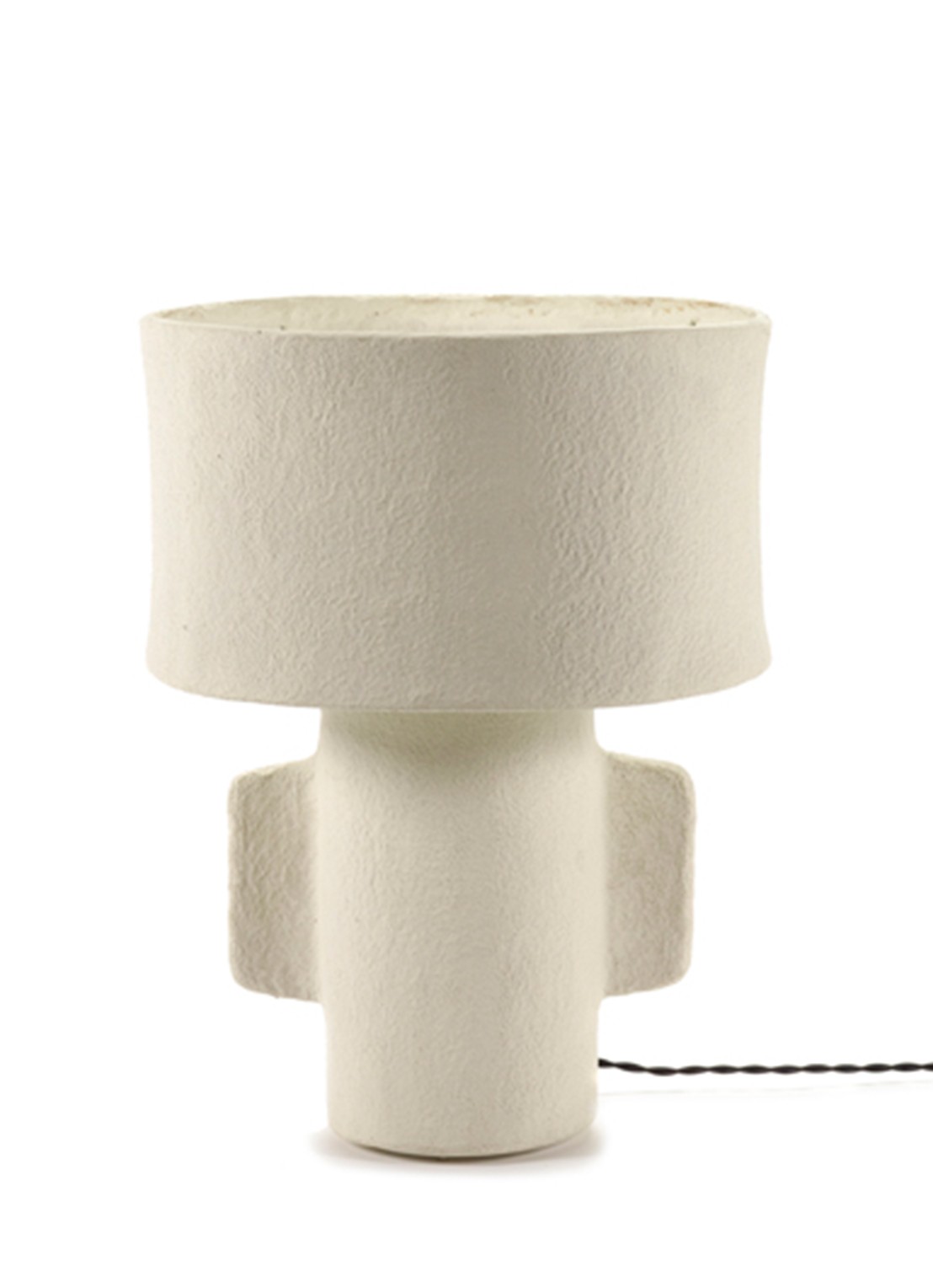 Serax Earth tafellamp Ø 35 cm - voorkant gebroken wit