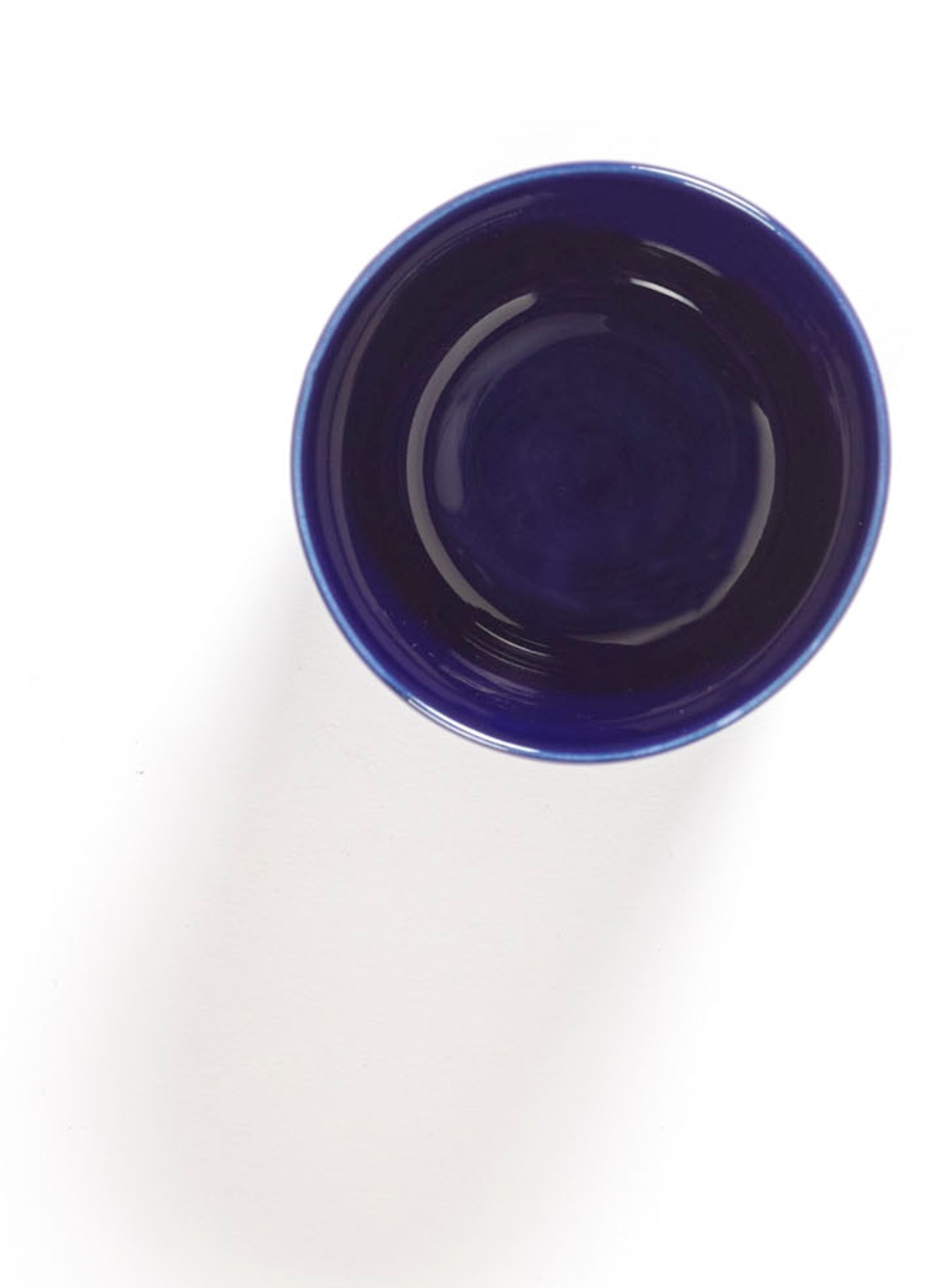 Serax FEAST Lapis Lazuli Swirl-Stripes koffiekopje 25 cl - detail 3 donkerblauw