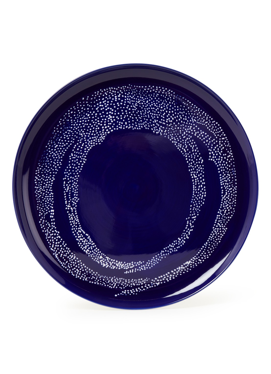 Serax FEAST onderbord 35 cm  - voorkant royalblauw
