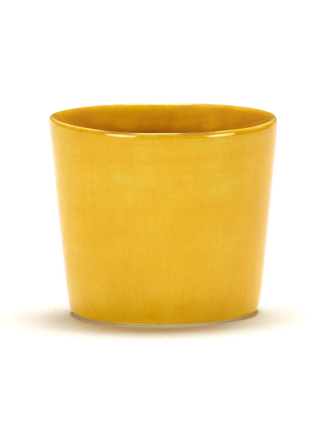 Serax FEAST Sunny Yellow espressokopje 15 cl - voorkant geel
