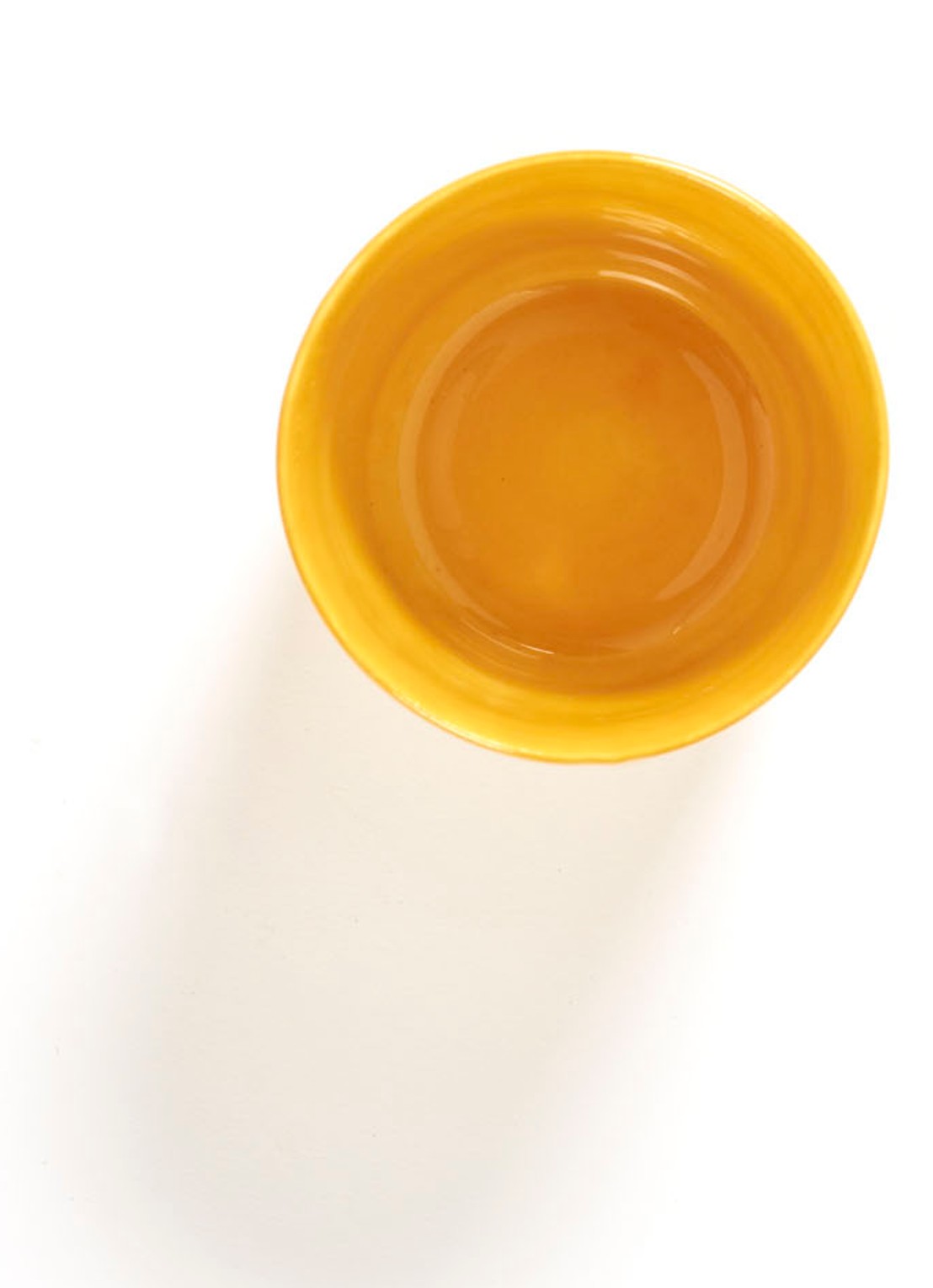 Serax FEAST Sunny Yellow koffiekopje 25 cl - detail geel