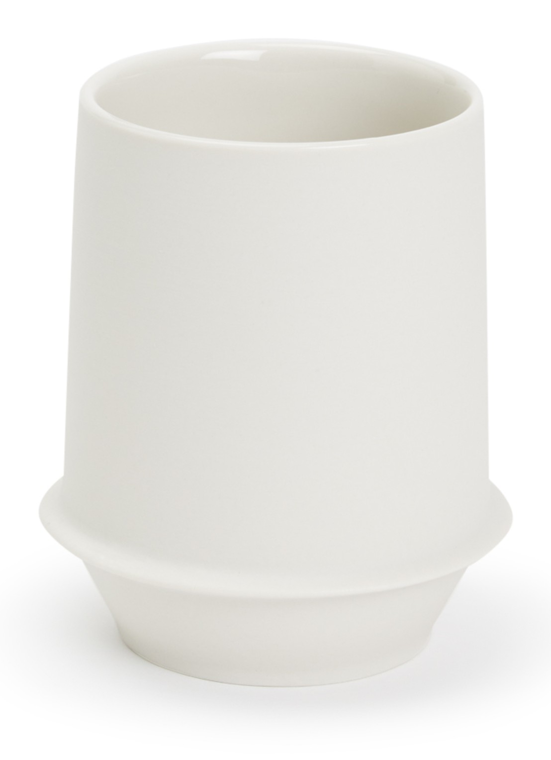 Serax FEAST Swirl-Stripes L kom 18 cm - voorkant 3 wit