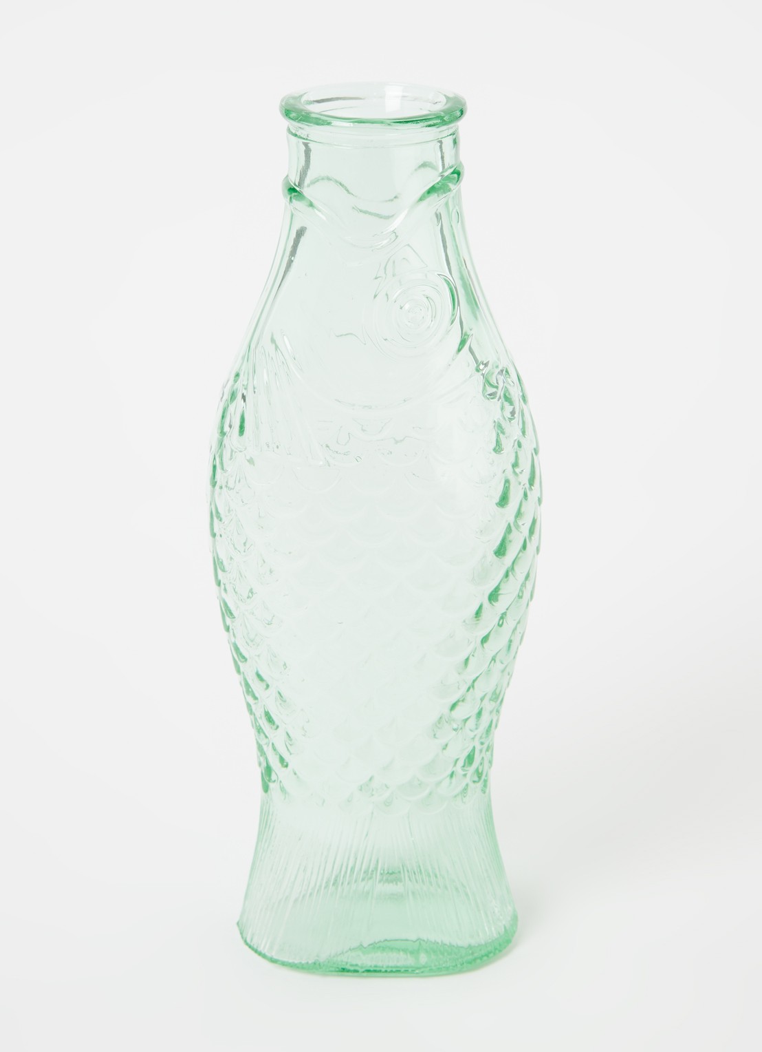 Serax Fish&Fish karaf 1 liter - voorkant 3 lichtgroen