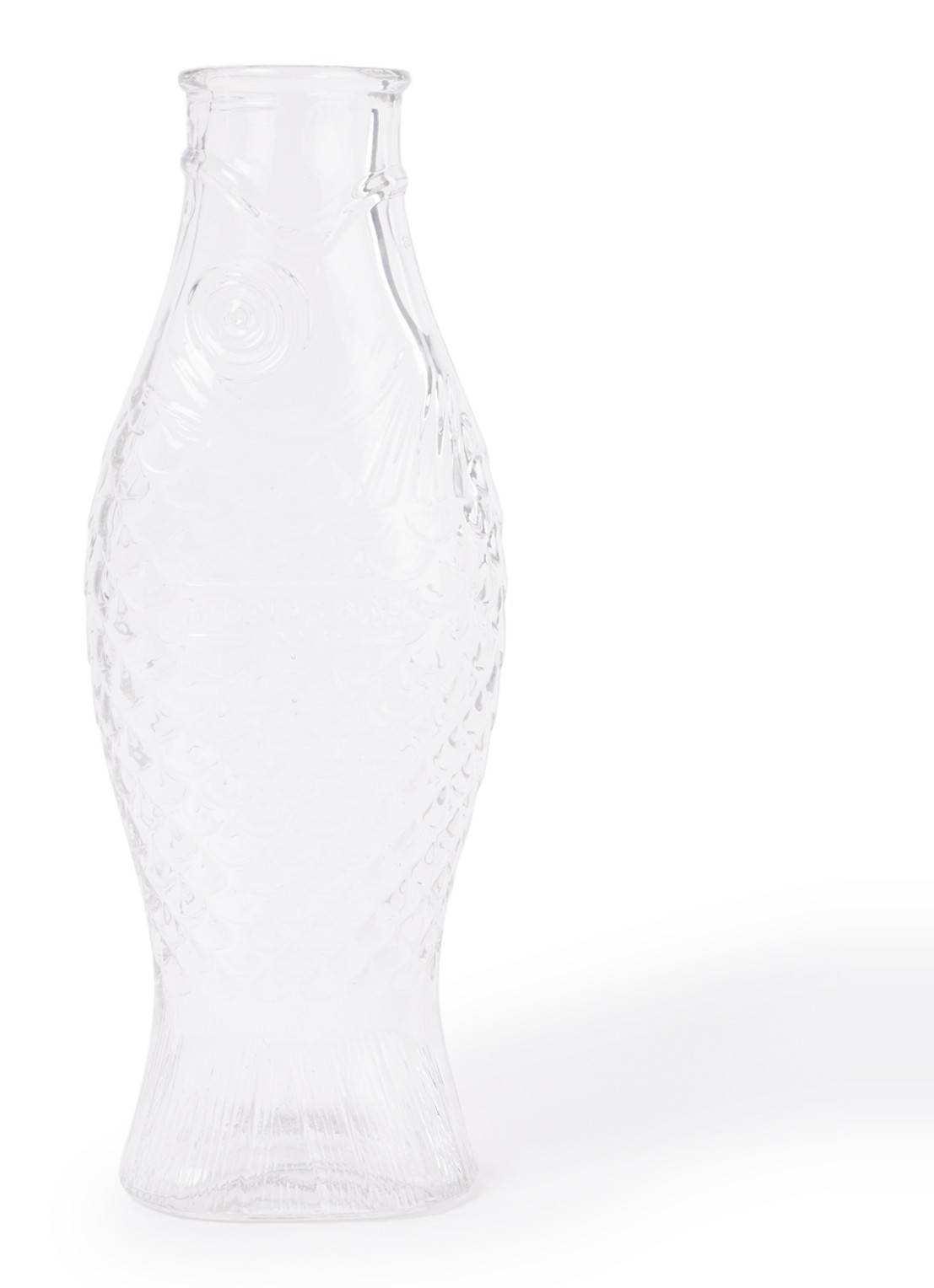 Serax Fish&Fish karaf 85 cl - voorkant transparant