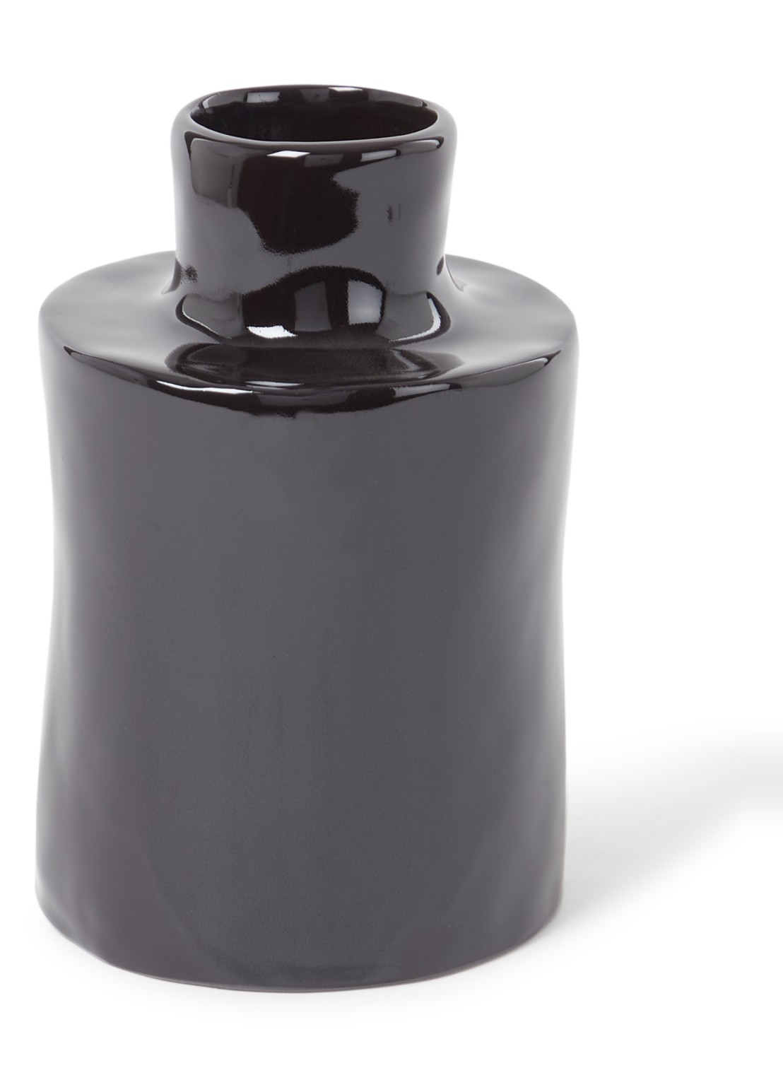 Serax Héléna vaas 15 cm - voorkant zwart