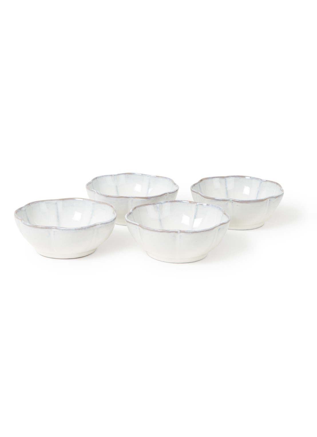 Serax Inku L kom 13 cm set van 4 - voorkant wit