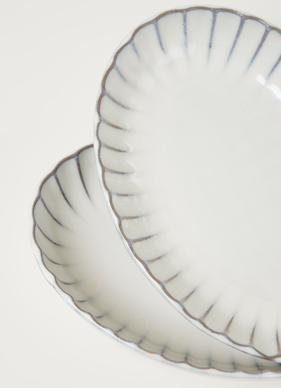 Serax Inku L serveerschaal 19 cm set van 2 - detail 3 wit