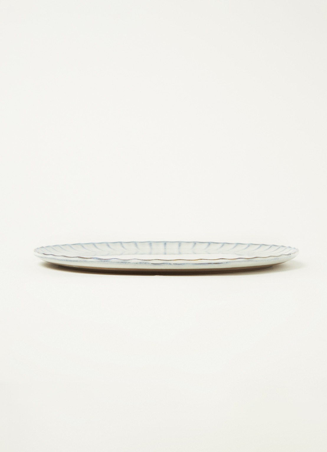 Serax Inku ontbijtbord 24 cm  - voorkant 2 wit