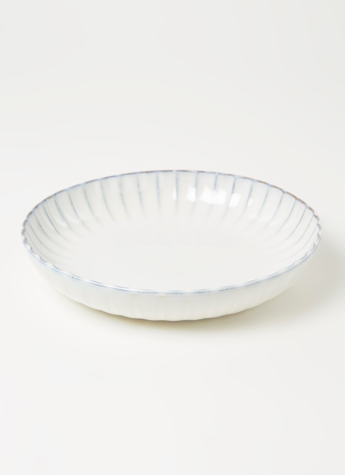 Serax Inku serveerschaal 23 cm - voorkant 3 wit