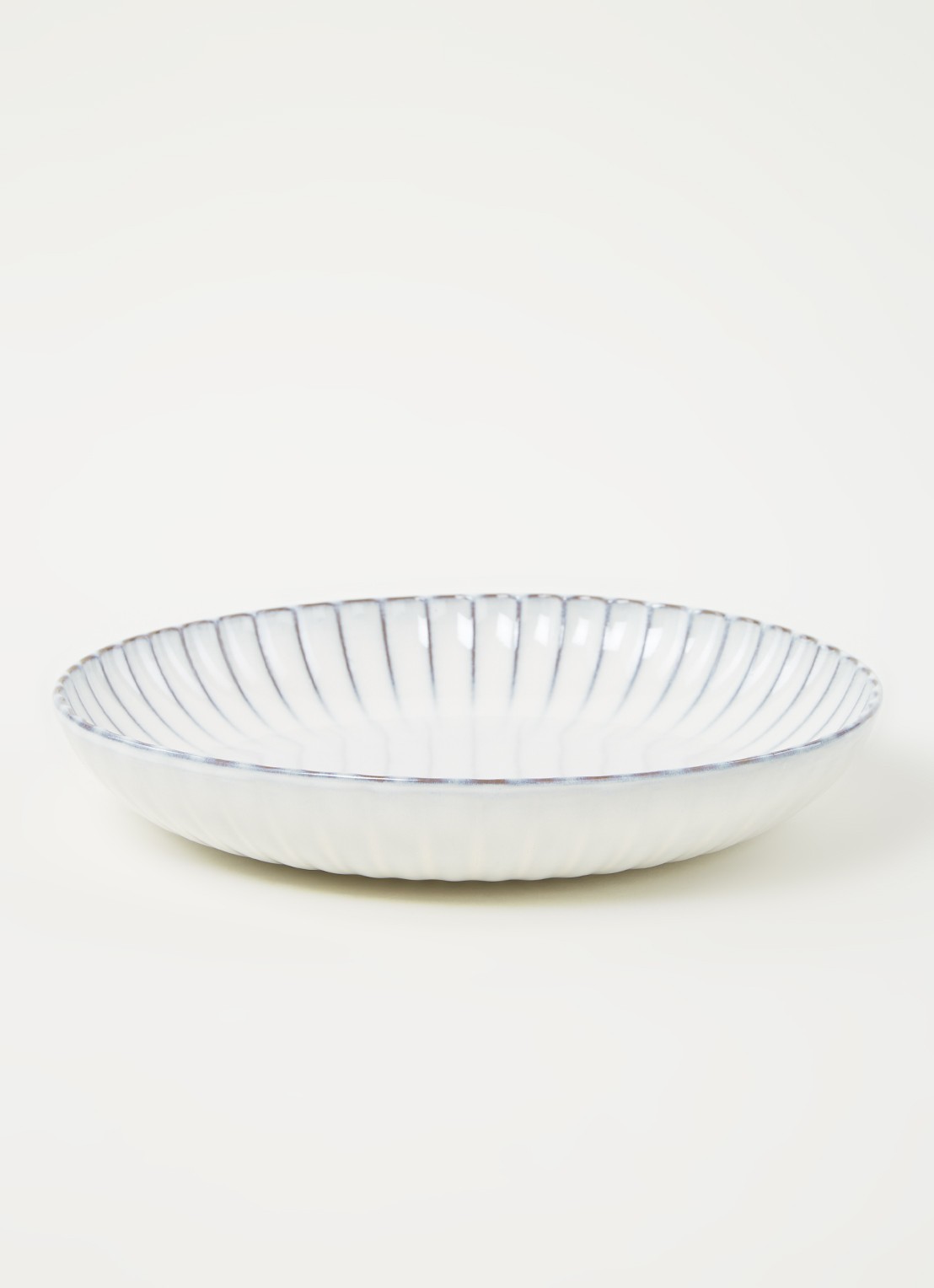 Serax Inku serveerschaal 27 cm - voorkant 2 wit