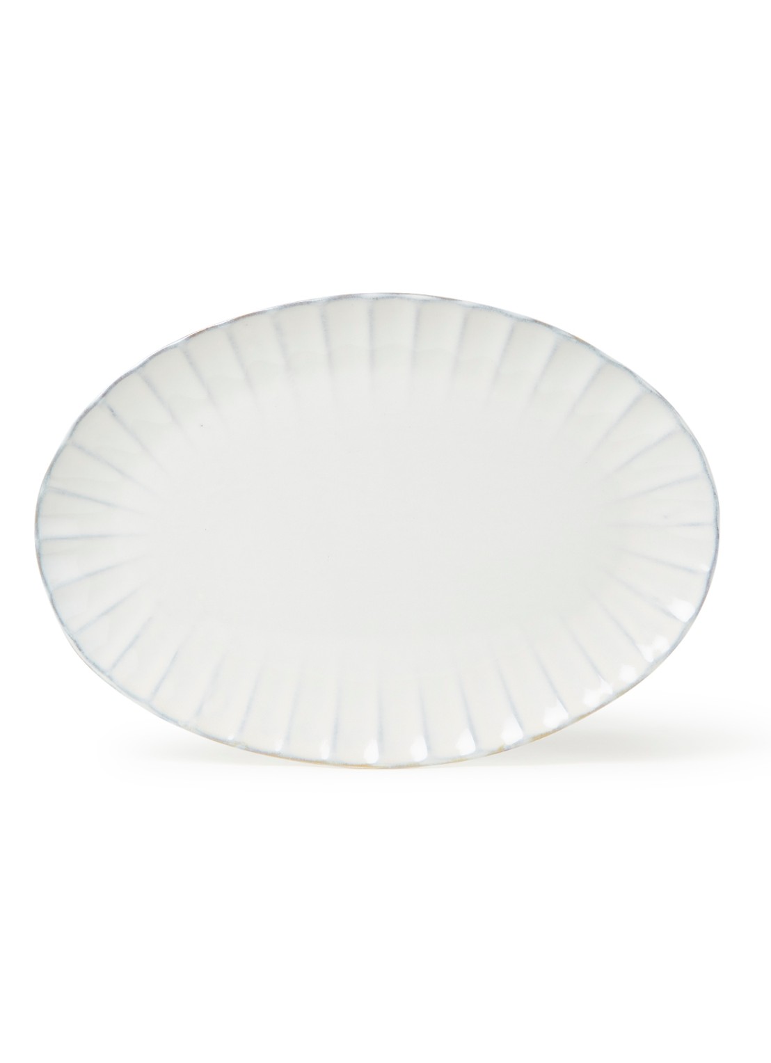 Serax Inku serveerschaal 31 cm - voorkant wit