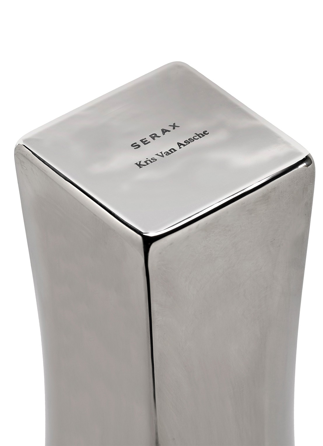 Serax Josephine vaas S 25.6 cm - achterkant 3 zilver