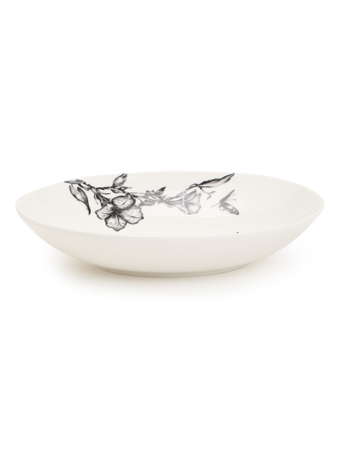 Serax Magical Blossom S serveerschaal 18,5 cm - voorkant wit