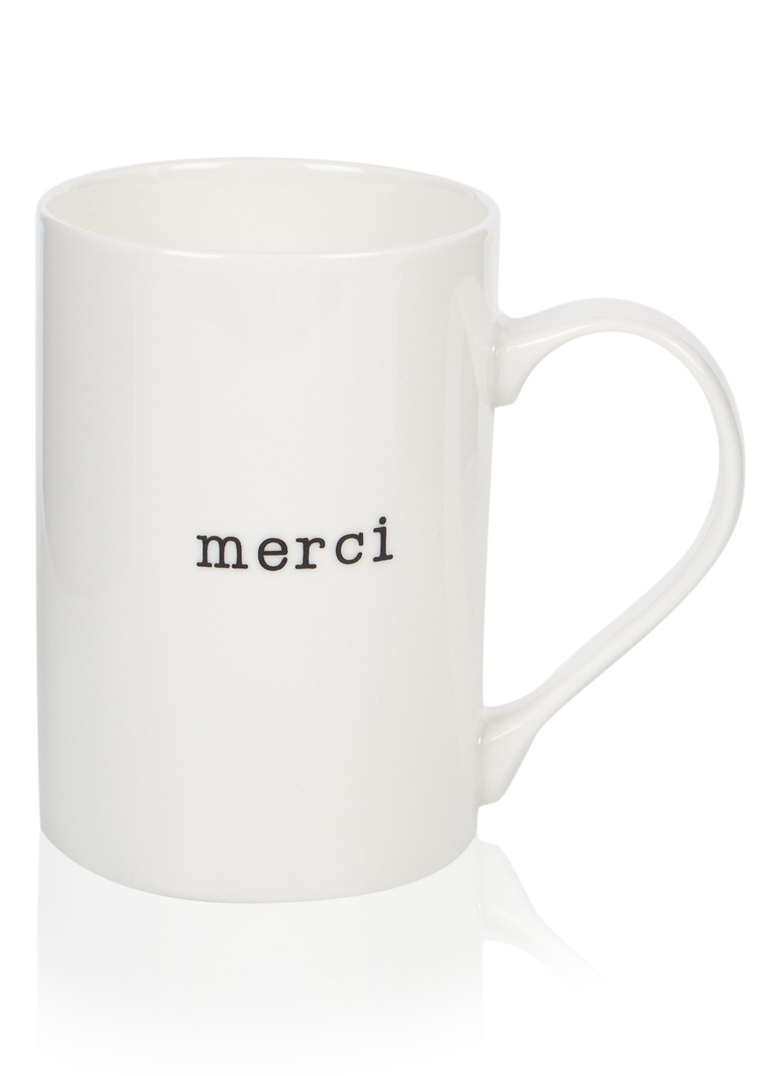 Serax Merci mok - voorkant wit