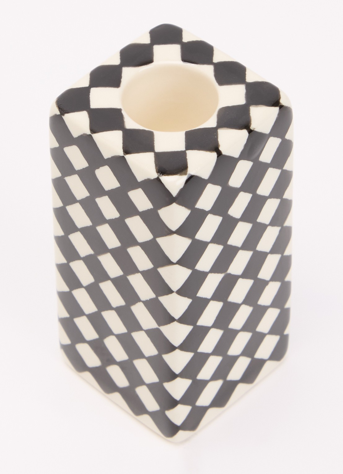 Serax N°1 kandelaar 10 cm - voorkant 2 zwart