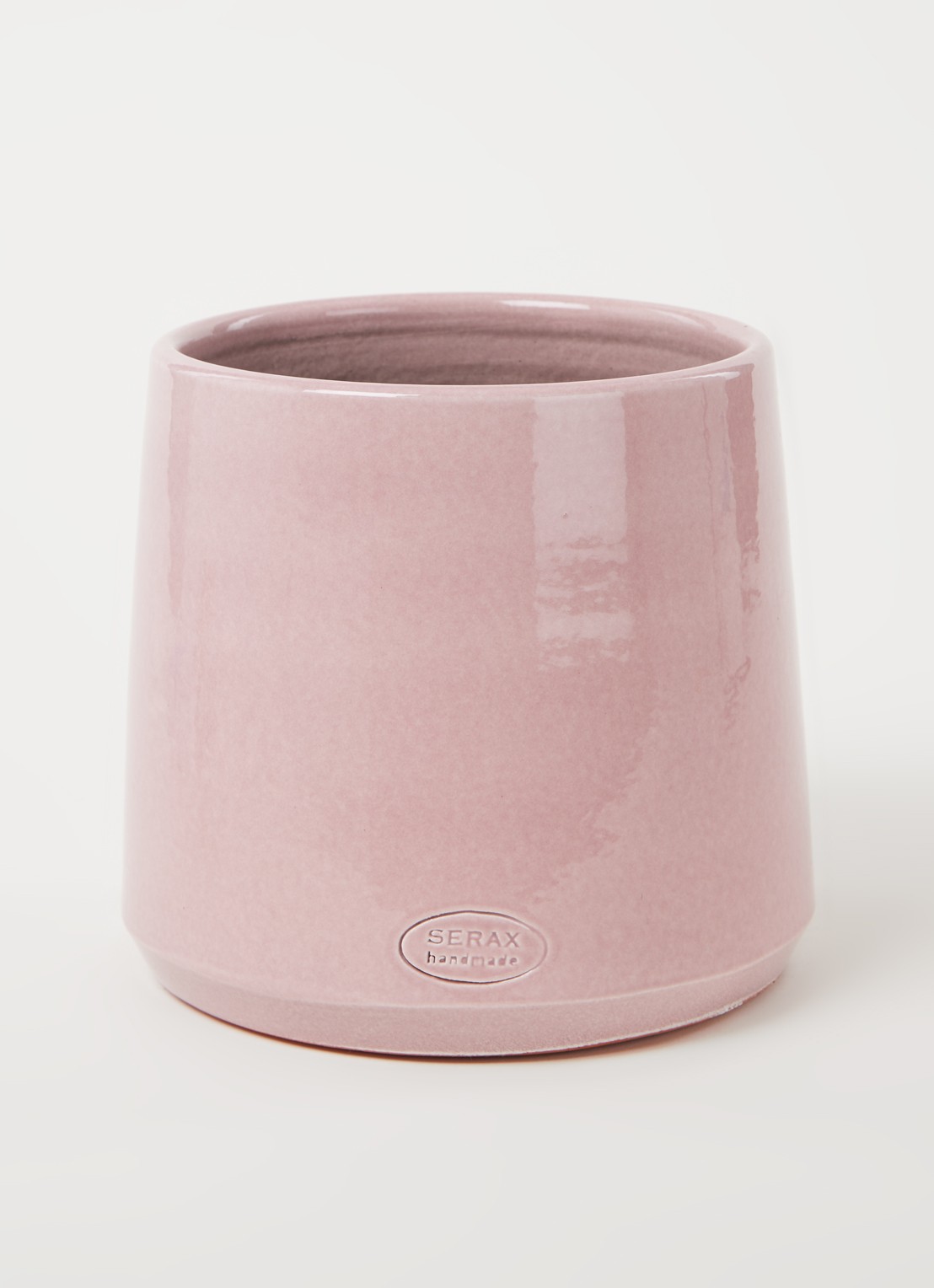 Serax ot Cone bloempot van keramiek voor binnen - 17 cm - voorkant 3 roze