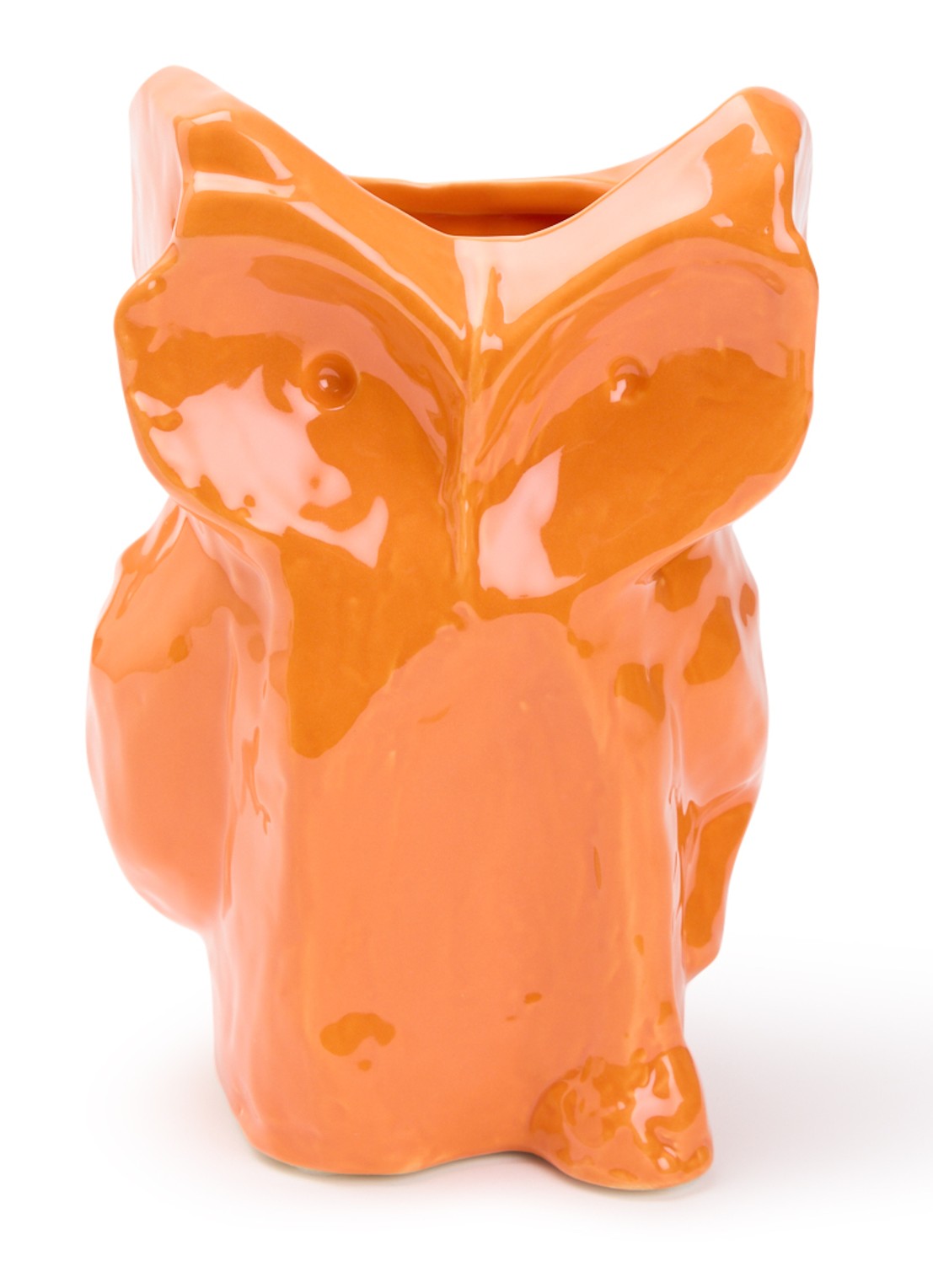 Serax Owl vaas S 23 cm - voorkant orange