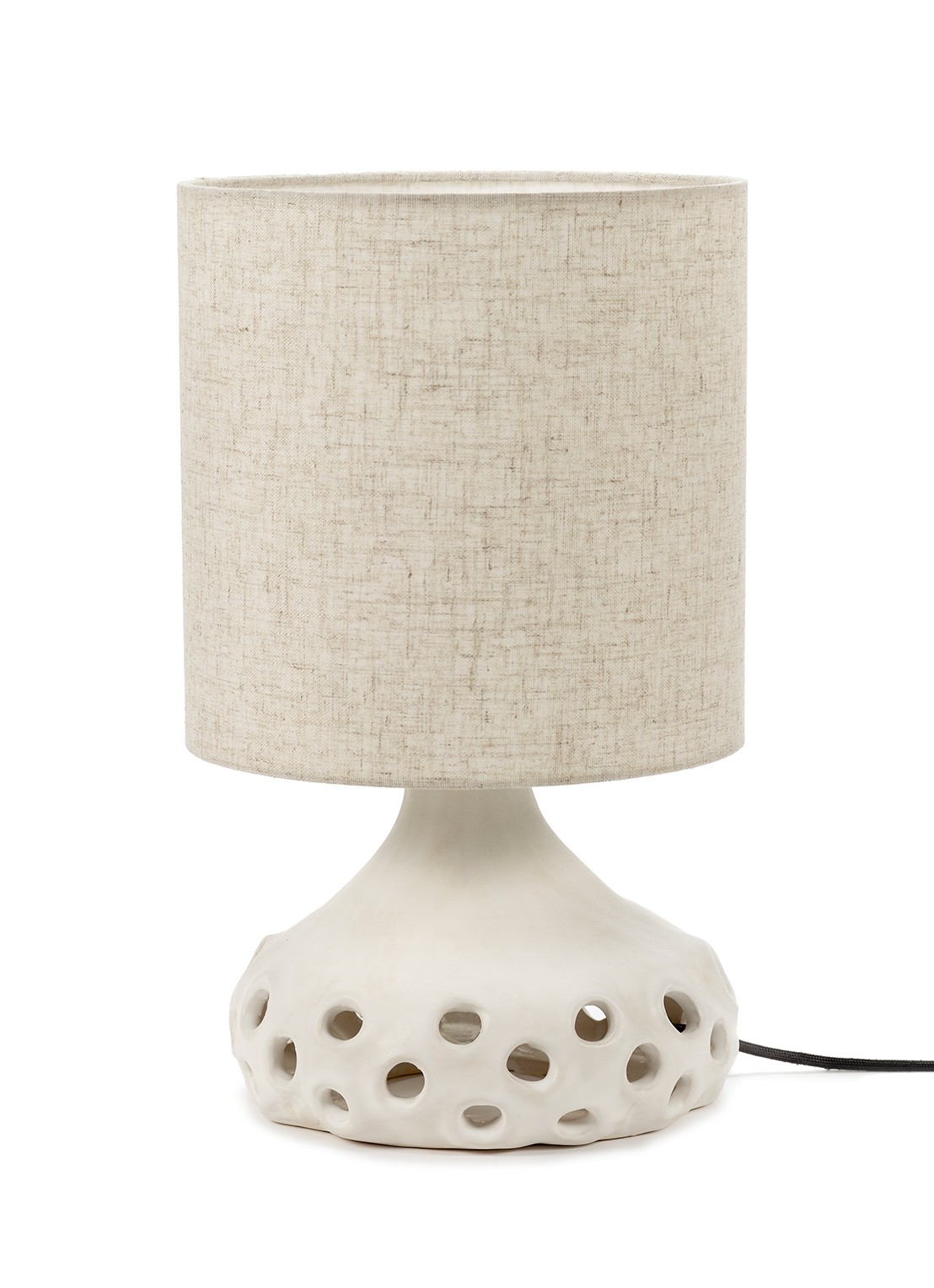 Serax Oya 01 tafellamp Ø 25 cm - voorkant 3 beige