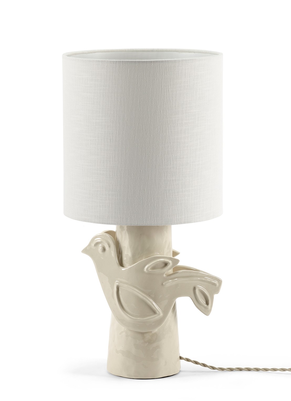 Serax Paloma tafellamp Ø 25 cm - voorkant wit