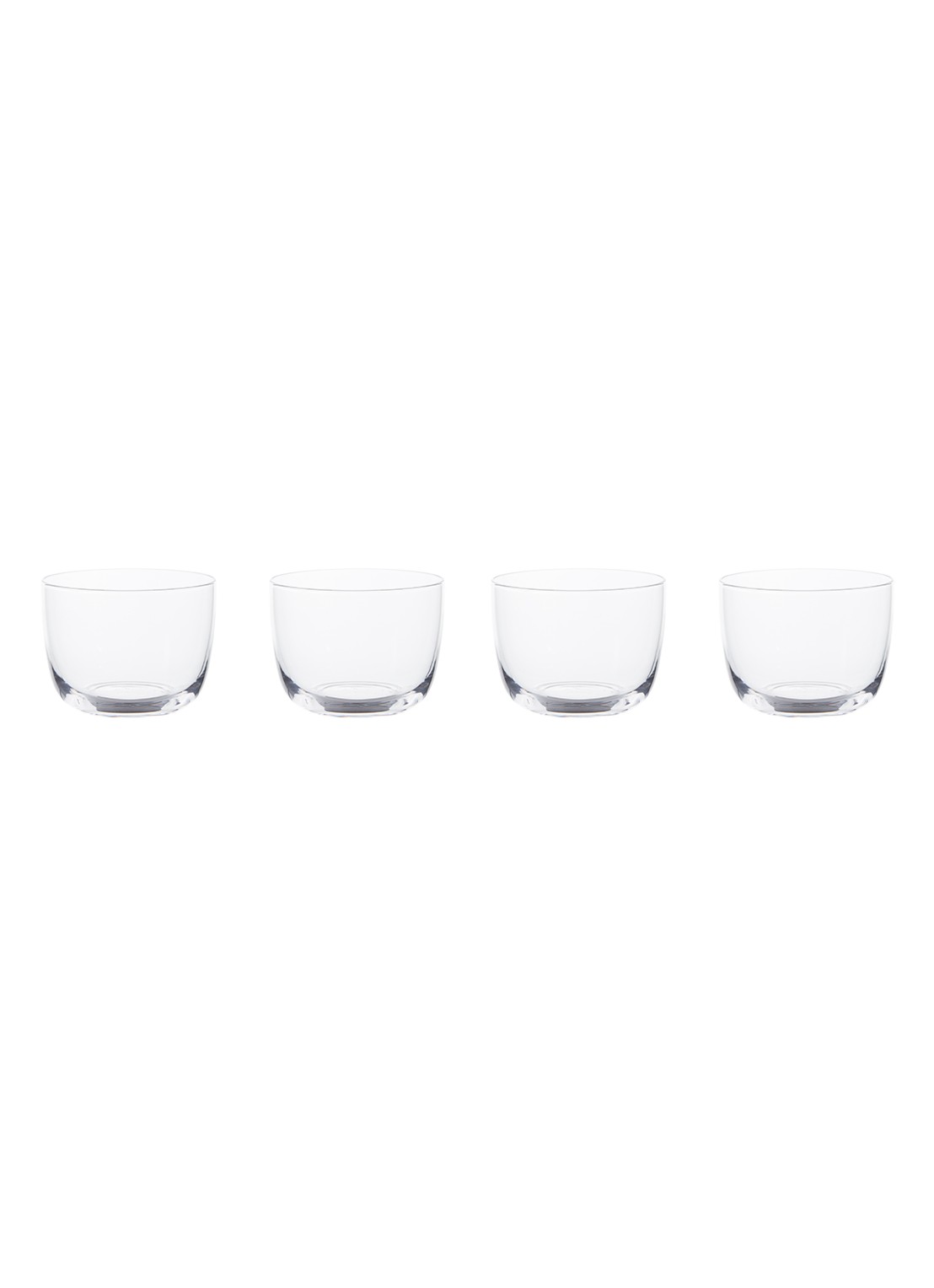 Serax Passe-partout drinkglas 20 cl set van 4 - voorkant transparant