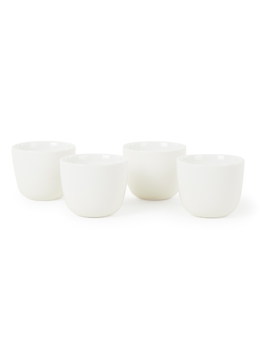 Serax Passe-Partout espressokopje 13,5 cl set van 4  - voorkant wit